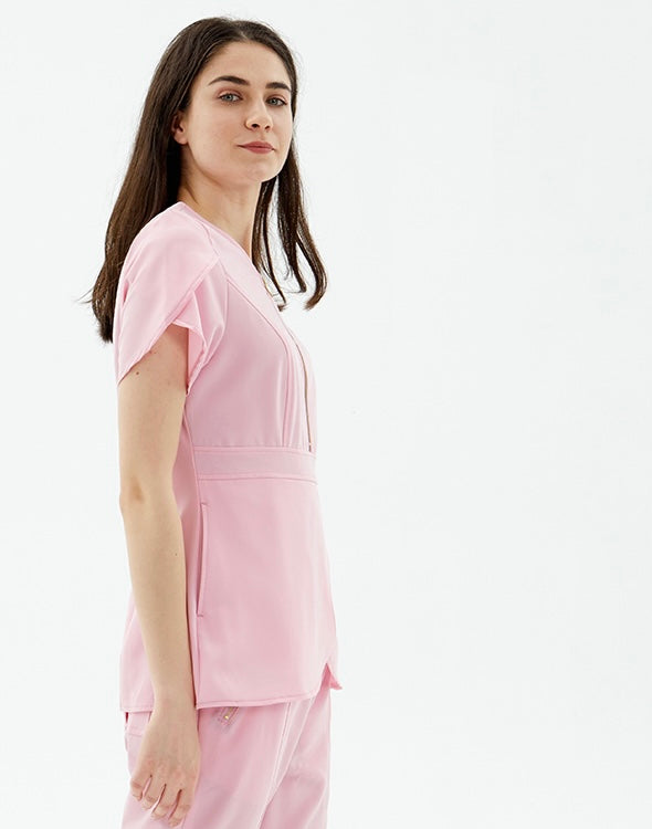 Lotus Scrub Top